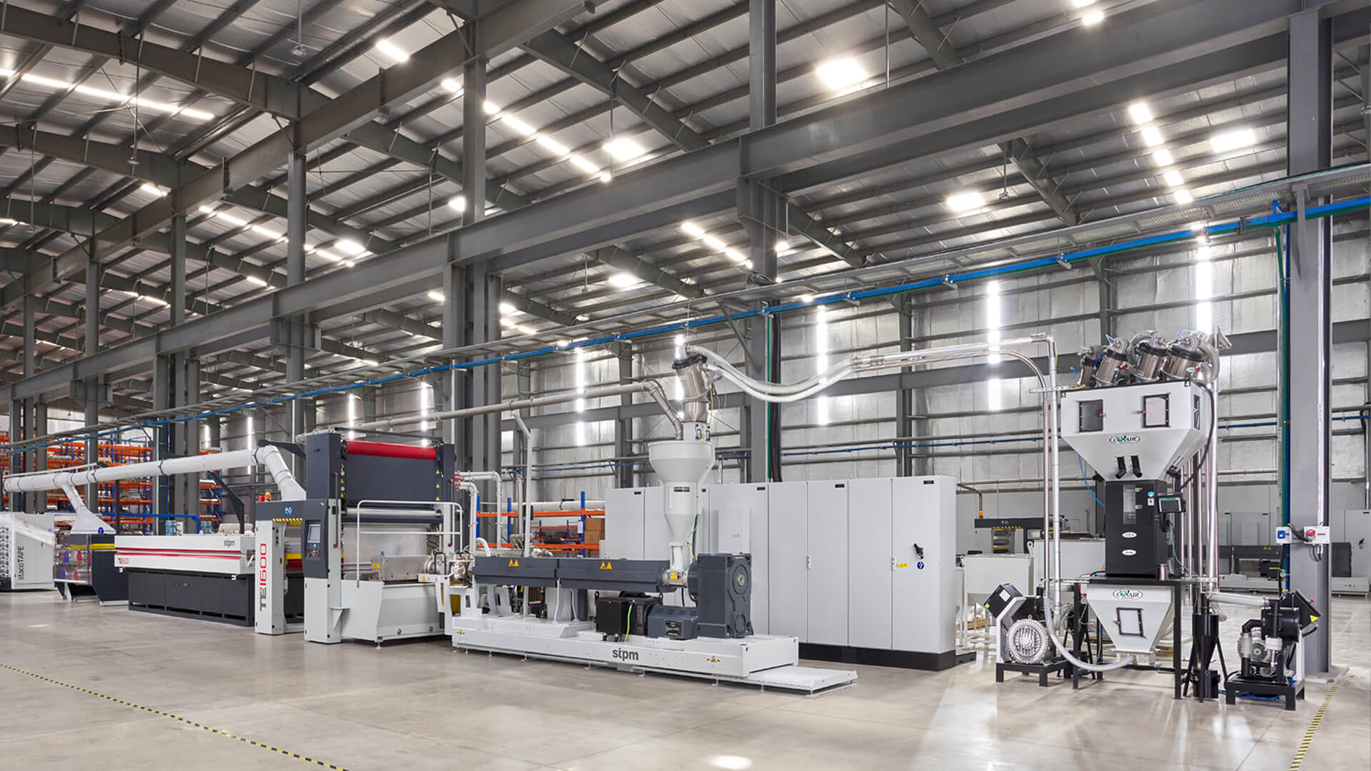 TE 1600 Tape extrusion line